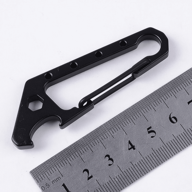 Multi Tools Carabiners Tactical Pocket Keychain Buckle Outdoor Camping Survival Travel Kits - MRSLM