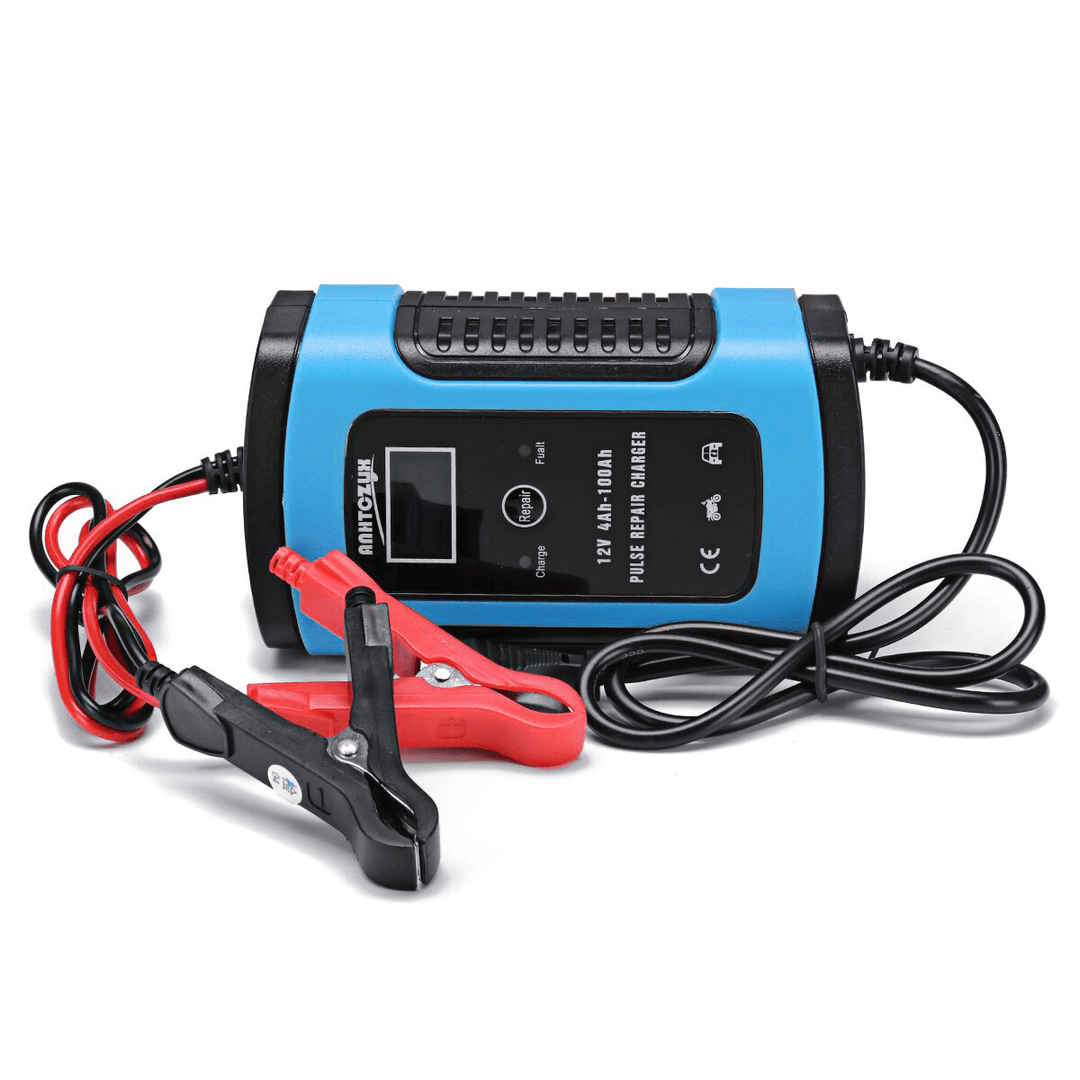 Display 12V Pulse Repair LCD Charger Automatic Smart Battery Charger/Maintainer Pulse Repair Charger - MRSLM