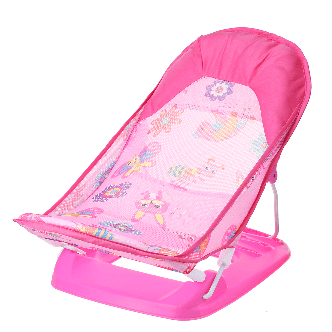 Baby Swing Seat Folding Portable Baby Bath Shower Chair for 0~12 Month Baby - MRSLM