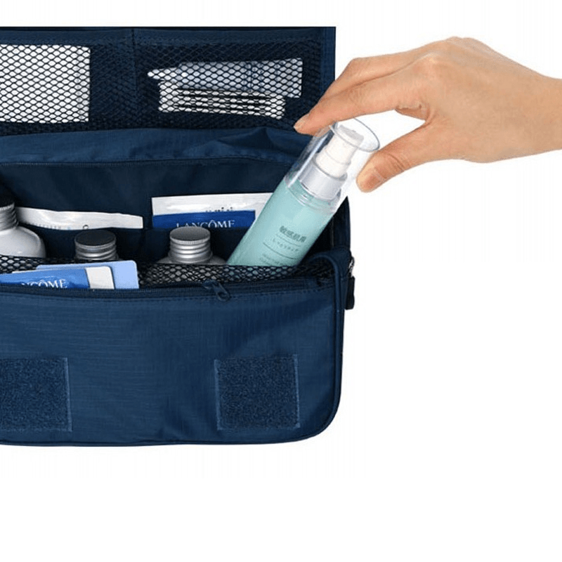 Ipree® Outdoor Travel Wash Bag Portable Waterproof Cosmetic Makeup Organizer Storage Bag with Hook - MRSLM