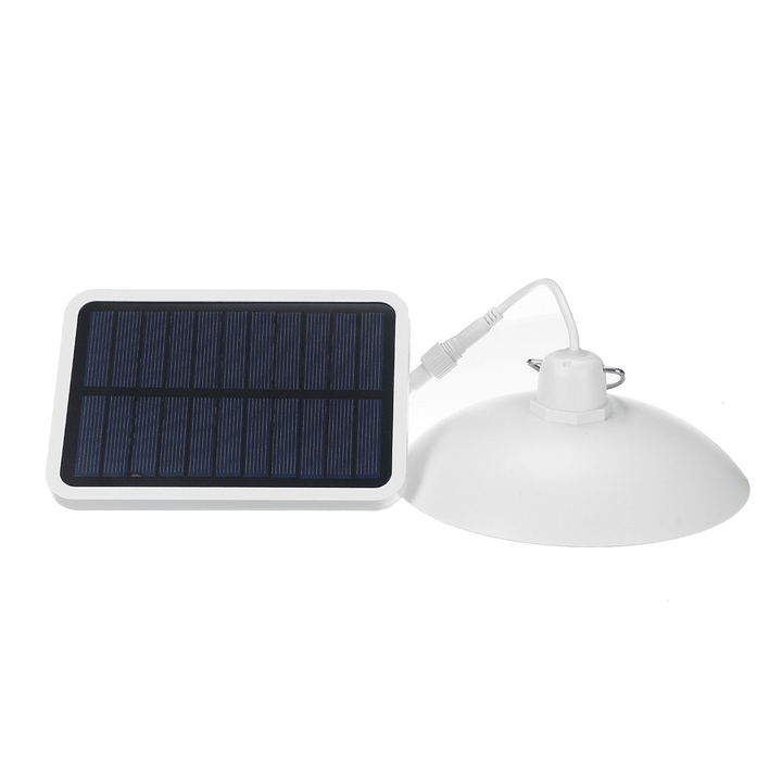 260 Lumen Solar Pendant Light Outdoor Indoor Solar Lamp with Line Warm White/White Lighting for Camping Garden Yard - MRSLM