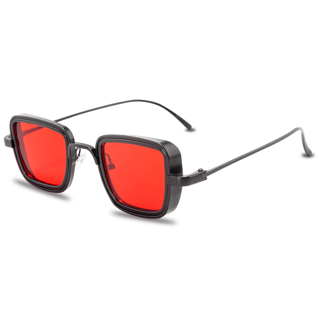 New Indian Sunglasses Men'S Retro Thick-Edge Metal Frame Trendy Sunglasses - MRSLM