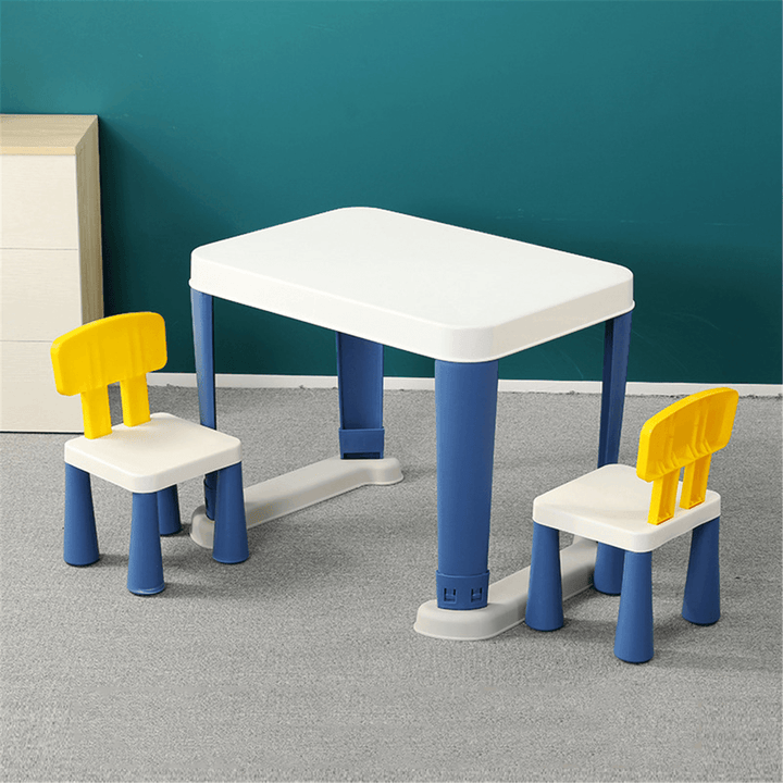 Children Desk and Chair Set Multifunctional Student Adjustable Study Table Kids Writing Desk Combination Stationery Supplies - MRSLM