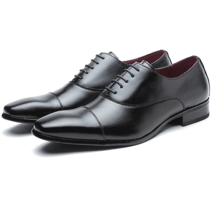 Men Genuine Leather Dress Shoes - MRSLM