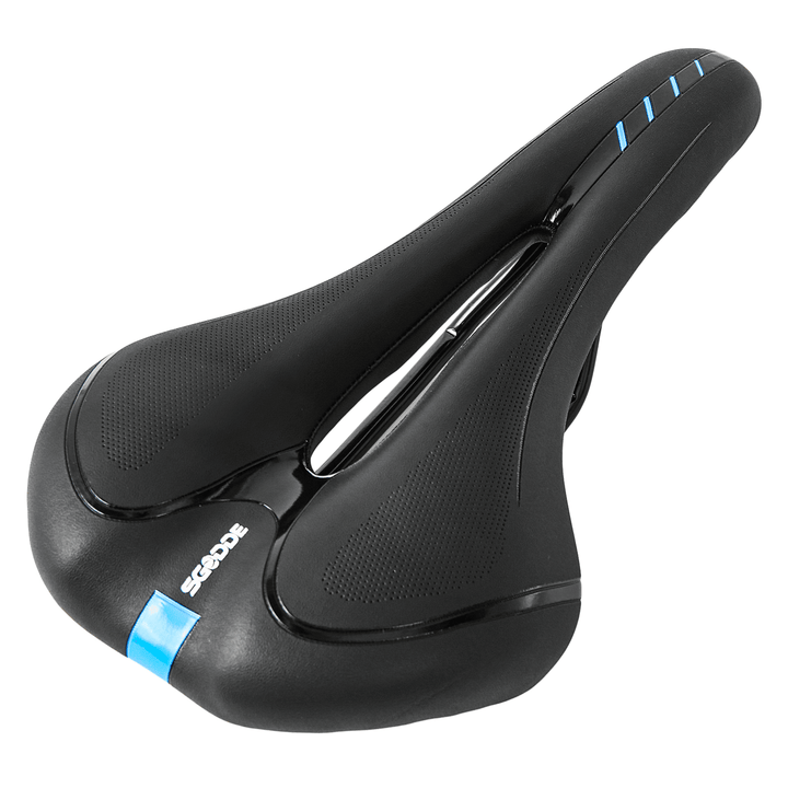 SGODDE Bicycle Saddle Breathable Soft Waterproof Shock Absorption Bike Cushion Seat for MTB Road Bike - MRSLM