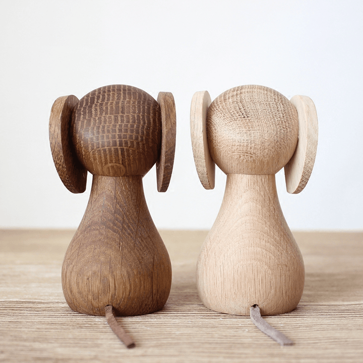 Adjustable Handicraft Elephant Wooden Animal Doll Smooth Surface Home Decorations Gift - MRSLM