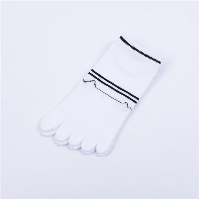 Men Cotton Deodorant Sweat Five Toe Socks - MRSLM