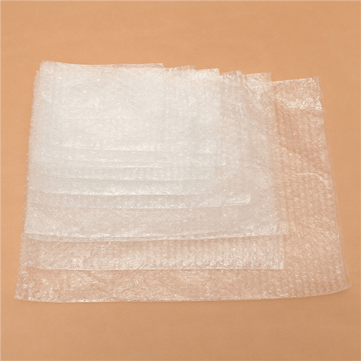 20Pcs Clear Shakeproof Recyclable Small Packing Pouches Poly Bubble Wrap Bags - MRSLM