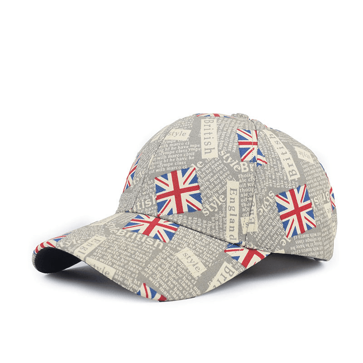 Alphabet Baseball Cap British Style Foreigner Casual - MRSLM