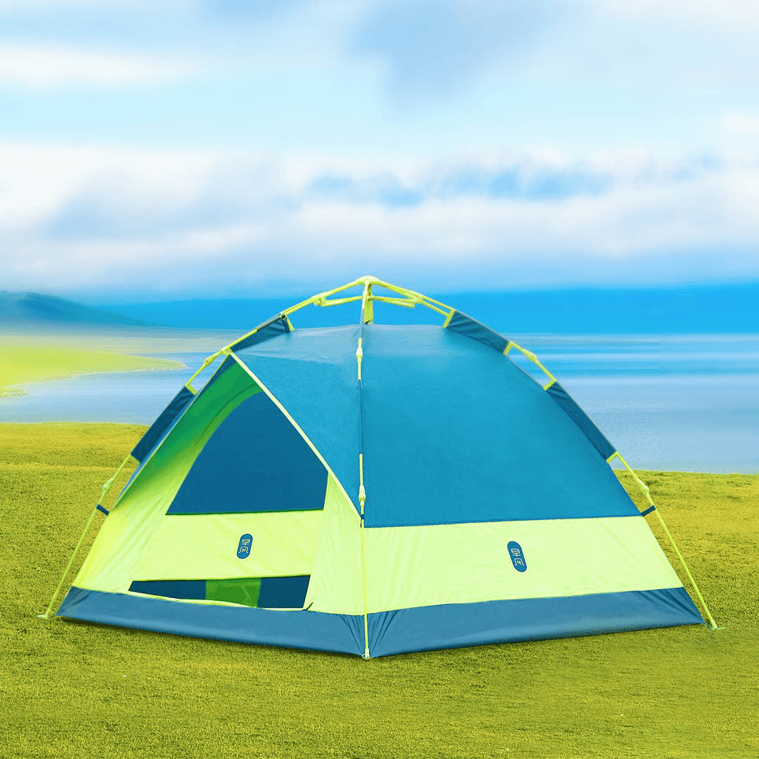 ZENPH 3-4 People Automatic Tent Waterproof PU 1000Mm Canopy Sunshade Outdoor Camping From - MRSLM