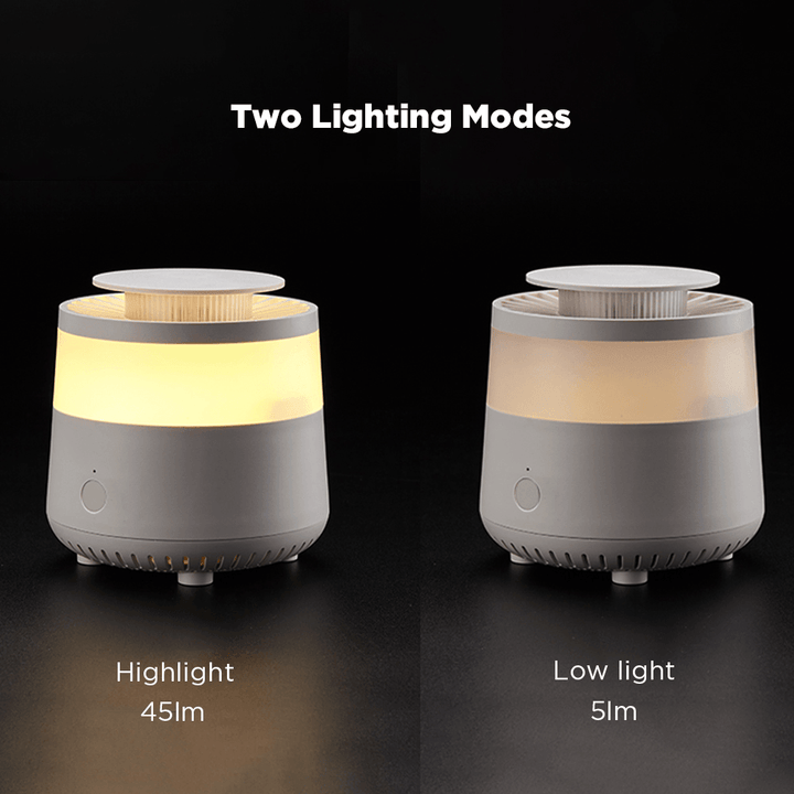 SUNREI CC 3 in 1 Multifunction Mosquito Killer Lamp 3 Modes Insect Killer Lamp Type-C Rechargeable 2 Modes Camping Light - MRSLM