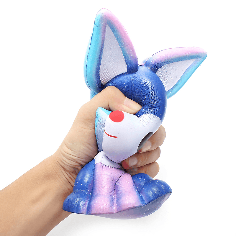 Squishyshop Fox Jumbo 21Cm Squishy Slow Rising with Packaging Collection Gift Decor Toy - MRSLM