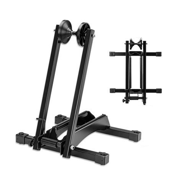 ROCKBROS Bike Rack Adjustable Folding Double Pole Universal Bicycle Repair Stand Mountain Bike Holder Display Stand - MRSLM