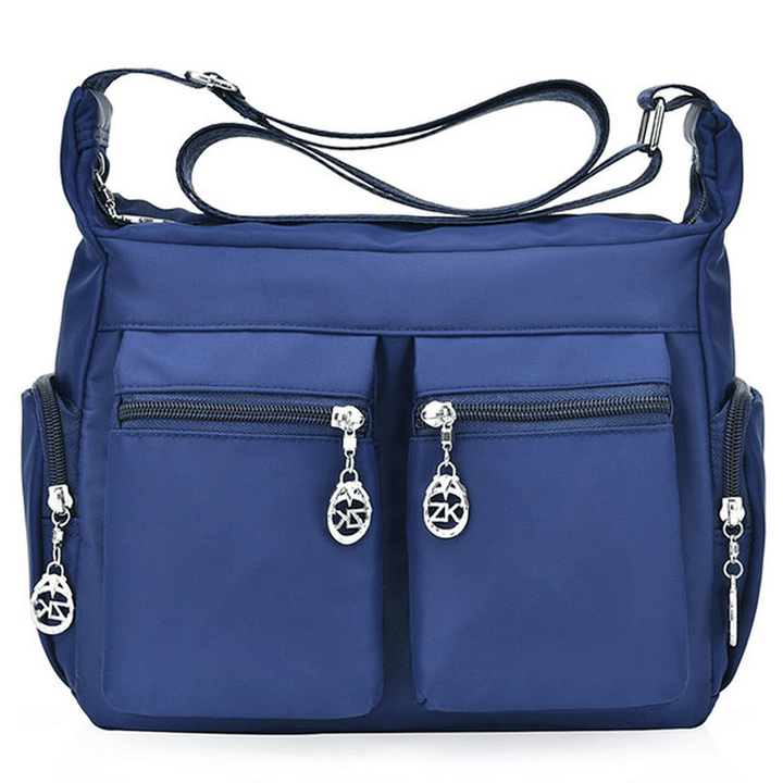 Women Nylon Waterproof Outdoor Crossbody Bag Shoulder Bag - MRSLM