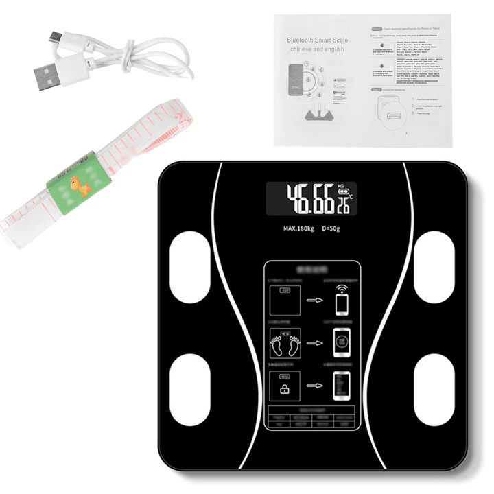 Bakeey Smart Body Fat Scale Electronic Weighing Scale Home USB Charging Scale - MRSLM