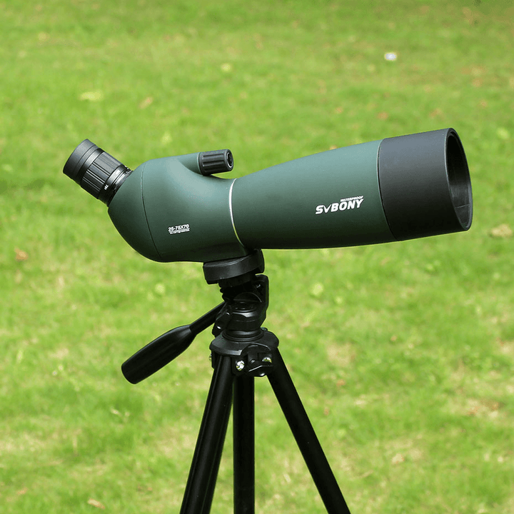 SVBONY SV28 25-75X70Mm Zoom Telescope Anti-Fog Spotting Scope BK7 Prism MC Lens Waterproof Hunting Monocular with Tripod - MRSLM