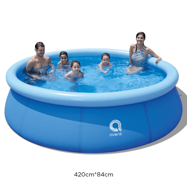 JILONG 8-9 People Outdoor Inflatable Summer Swimming Pool Family Game Adult Children Home Water Backyard Pool Party Supply - MRSLM