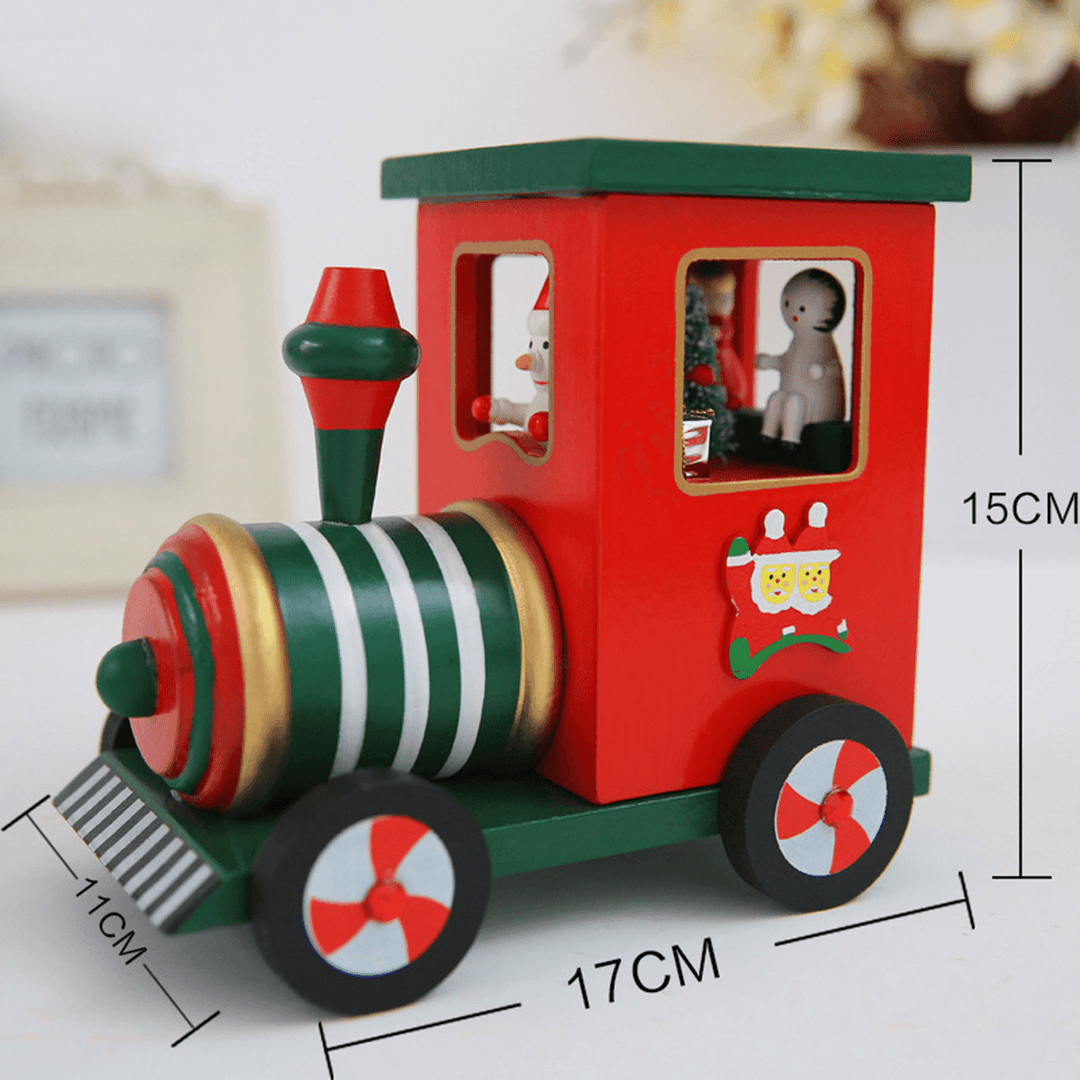 Christmas Music Box Birthday Gift Music Toy Reindeer Train Design - MRSLM