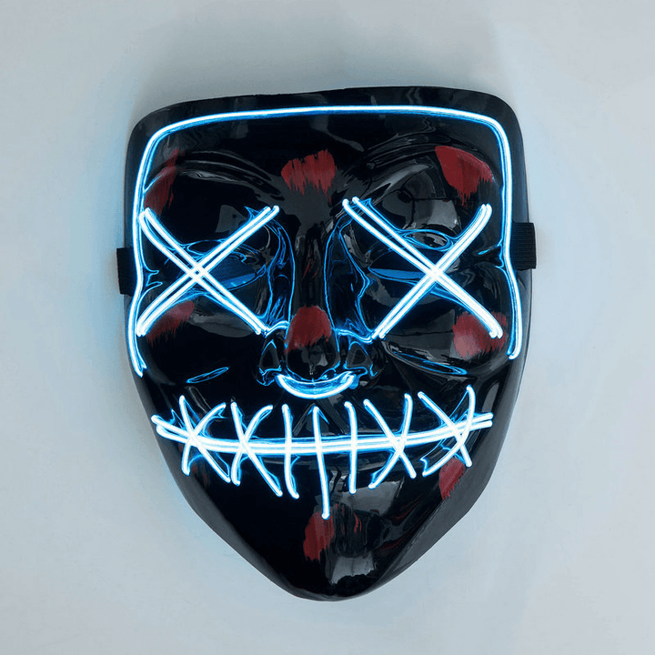 Halloween Horror Cold Light Mask - MRSLM