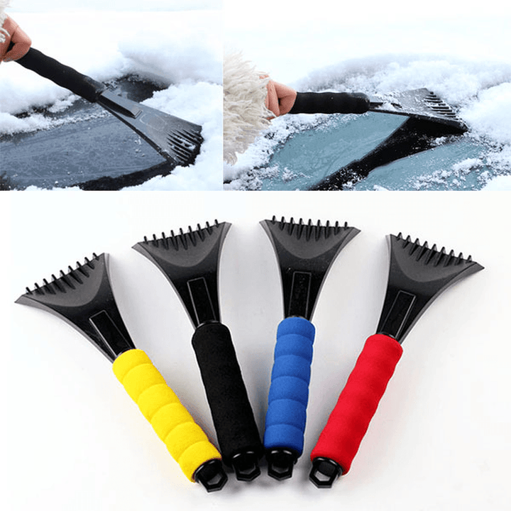 Portable Sponge EVA Handle Snow Removaling Shovel Garden Car Ice Clean Sceaper Tool - MRSLM