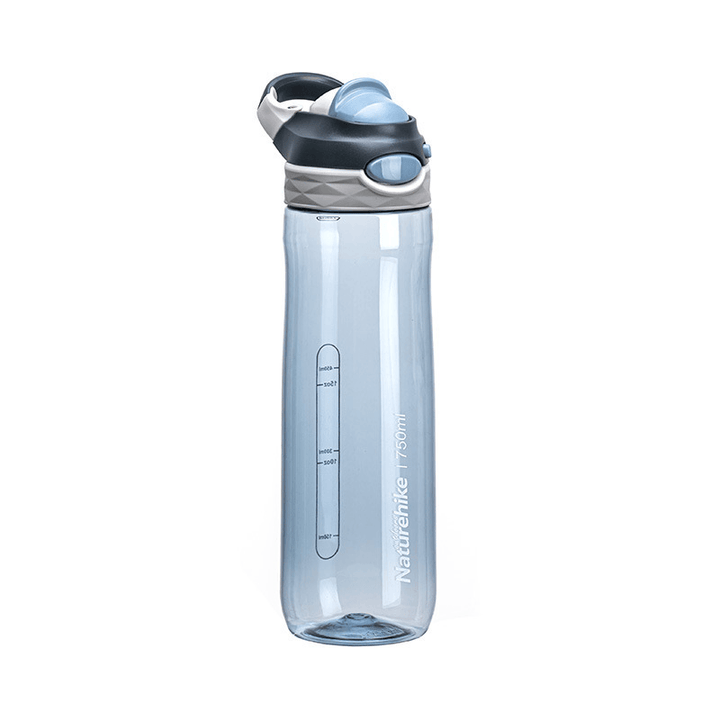 Naturehike 750Ml Water Bottle Transparents BPA Free Tritan Sport Camping Travel Cup - MRSLM