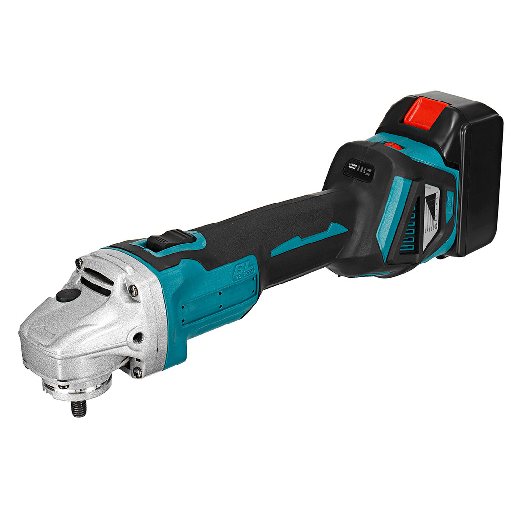 100Mm Brushless Angle Grinder 6 Gear Adjustable Electric Polishing Machine W/ 1 or 2 Battery - MRSLM