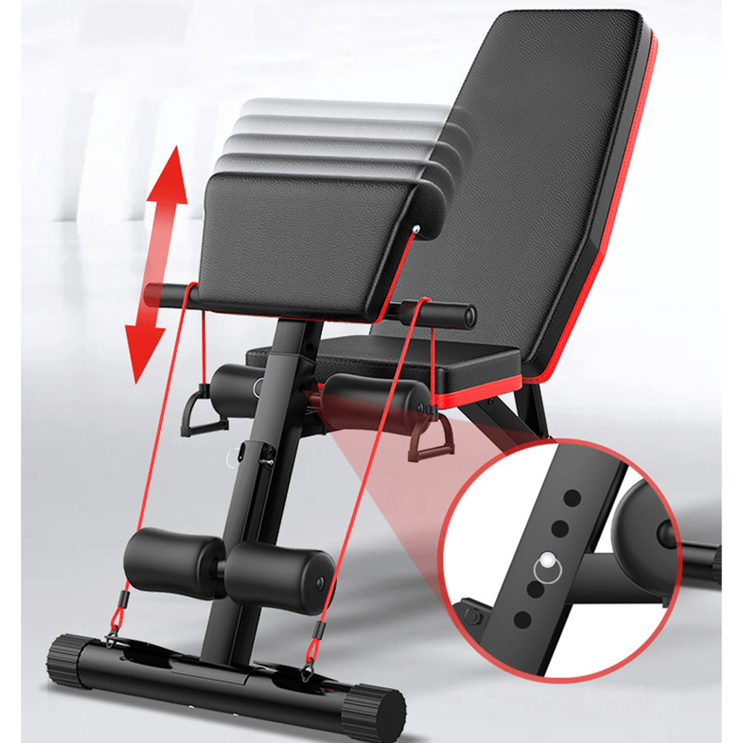 Multifunctional Sit up Bench Adjustable Exercise Dumbbell Stool Fitness Workout Training Equipment - MRSLM