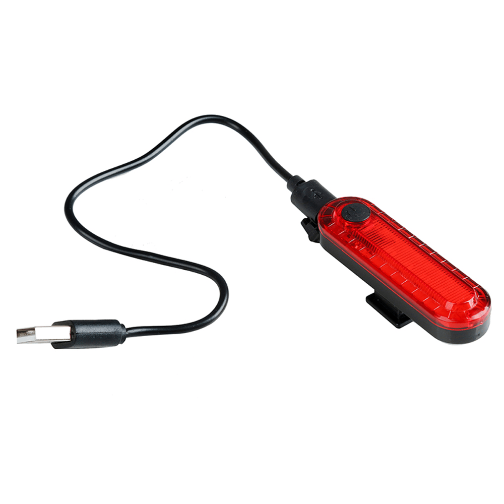 XANES® Bike Taillight Portable Super Bright 4 Modes USB Rechargeable Safety Warning Rear Light for MTB Road Bicycle - MRSLM