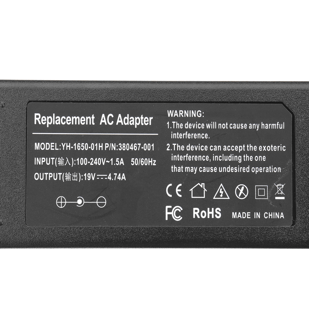 Universal 90W 19V 4.74A AC Power Supply Adapter Transformer Charger with 28 Tip for Laptop UK Plug - MRSLM