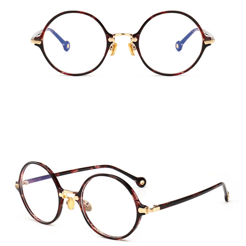 Women'S Vintage Ultralight round Glasses Frame - MRSLM