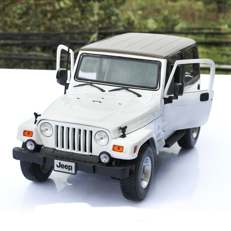 Jeep Alloy Car Simulation Car Model Collection Gift - MRSLM