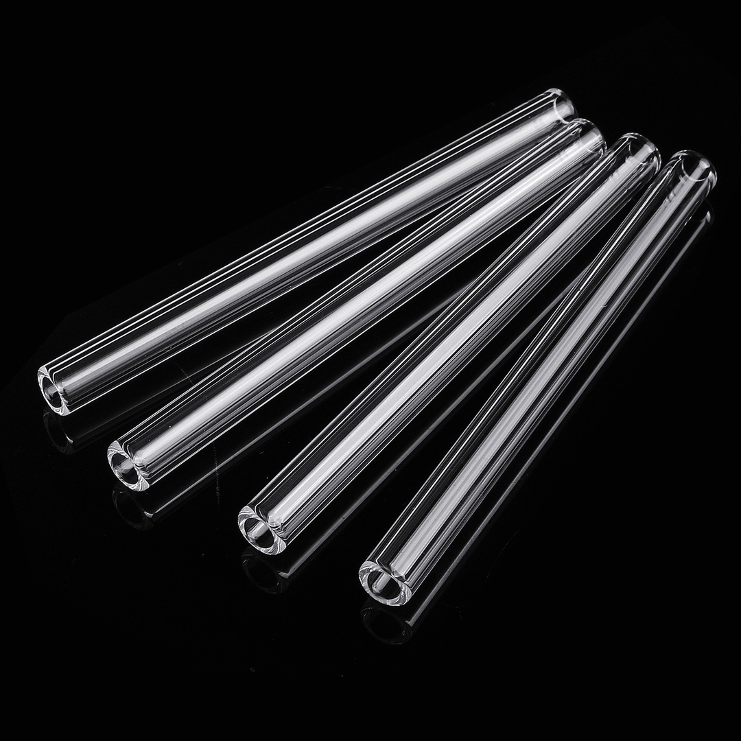 4Pcs 100Mm OD 7Mm 1.5Mm Thick Wall Borosilicate Glass Blowing Tube Laboratory - MRSLM