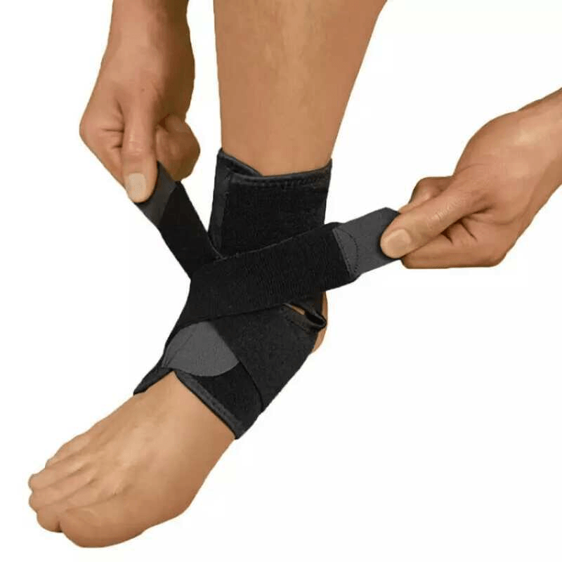 Four-Sided Elastic Winding Sports Fitness Ankle Support - MRSLM