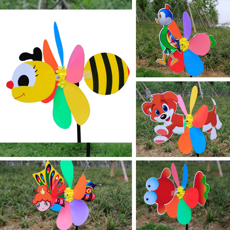 Three Dimensional Cartoon Windmill Zodiac Plastic Windmill - MRSLM