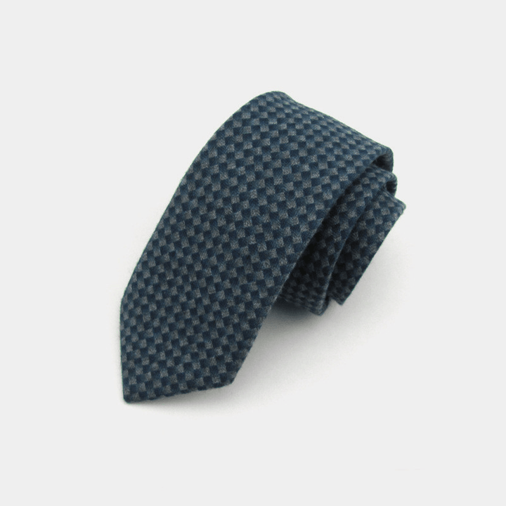 Formal Wear Fashion Casual British Flannel Tie - MRSLM