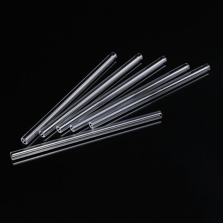 10Pcs 200Mm OD 10Mm 1Mm Thick Wall Borosilicate Glass Blowing Tube Lab Tubes - MRSLM