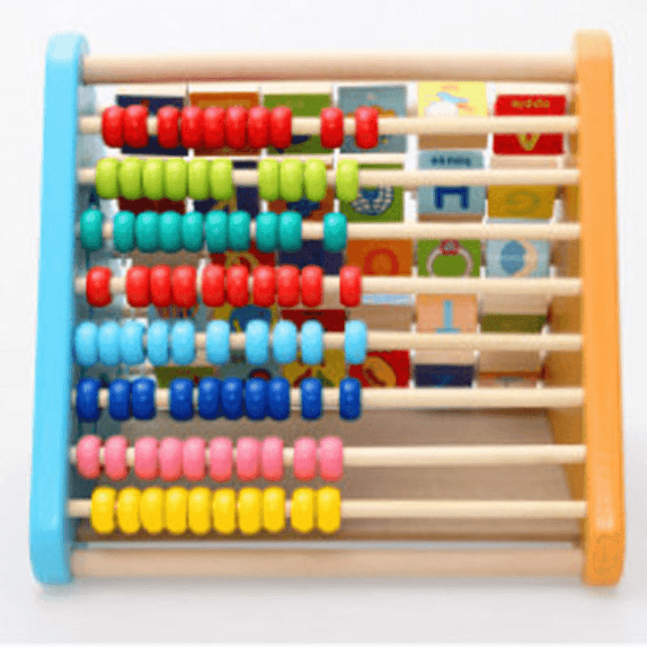 Wooden Five-Sided Learning Frame Abacus Frame - MRSLM