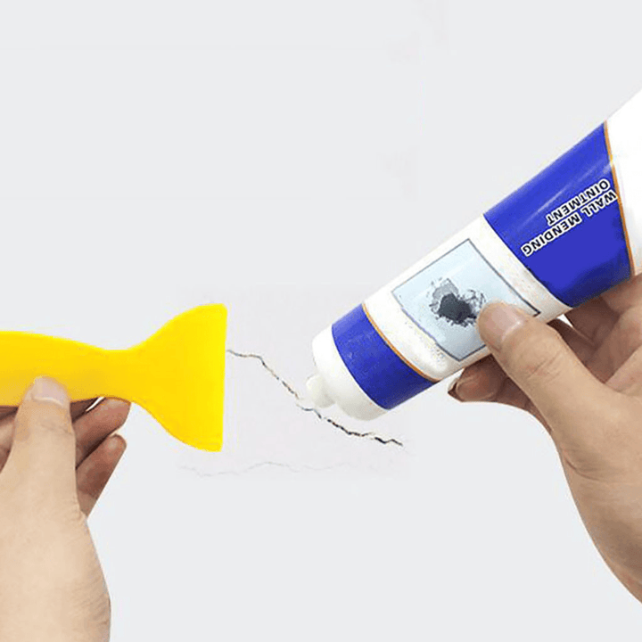 20G/120G/250G White Latex Paint Wall Repair Cream Household Hole Disappear Waterproof Wall Crack Hole Repair Cream Wall Repair Tool - MRSLM