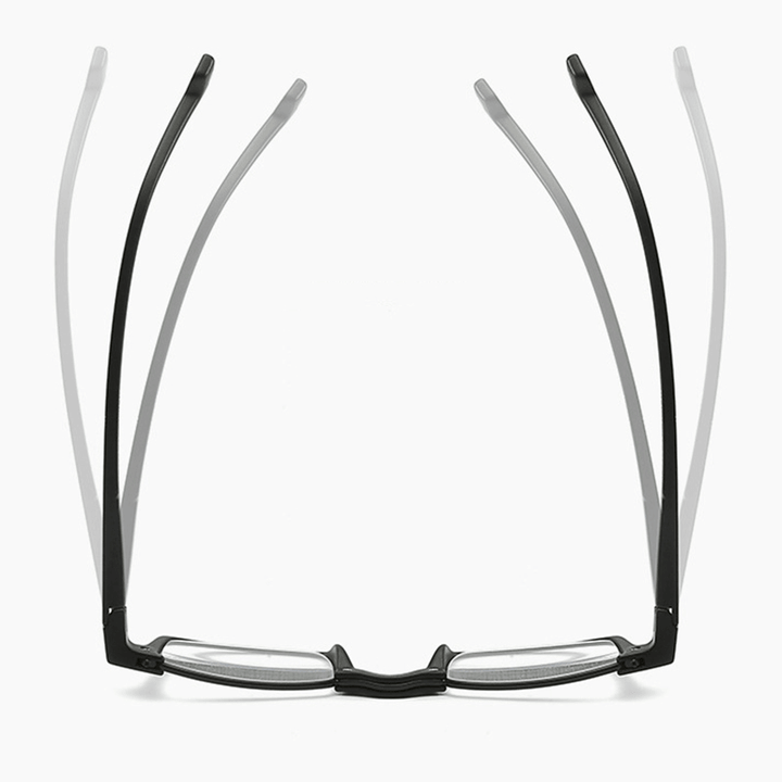 Unisex TR90 Frame HD Reading Glasses Bendable Square Glasses - MRSLM