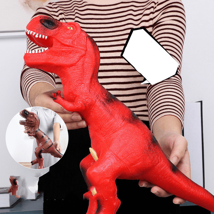 Simulation Soft Glue Vocal Dinosaur Tyrannosaurus Model - MRSLM