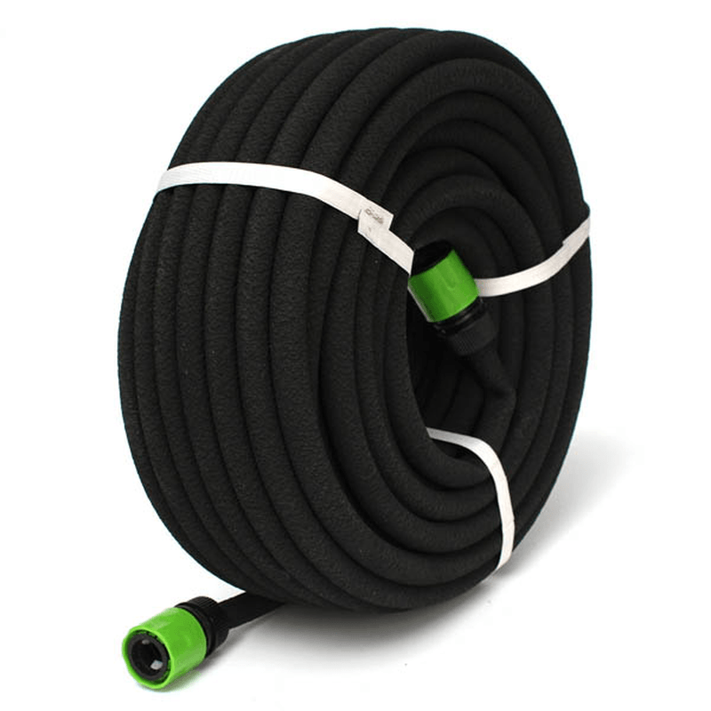 100FT Garden Lawn Porous Soaker Hose Watering Water Pipe Drip Irrigation Tool - MRSLM