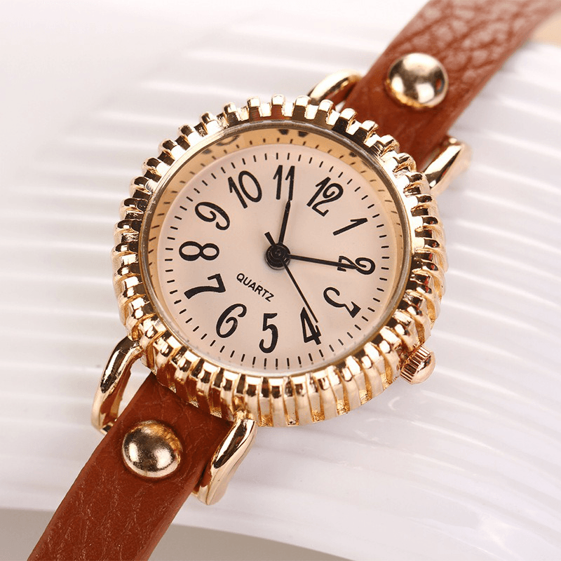 Fashion Three Pearl Women Watch Ladies Dress Watch Bracelet Quartz Watch - MRSLM