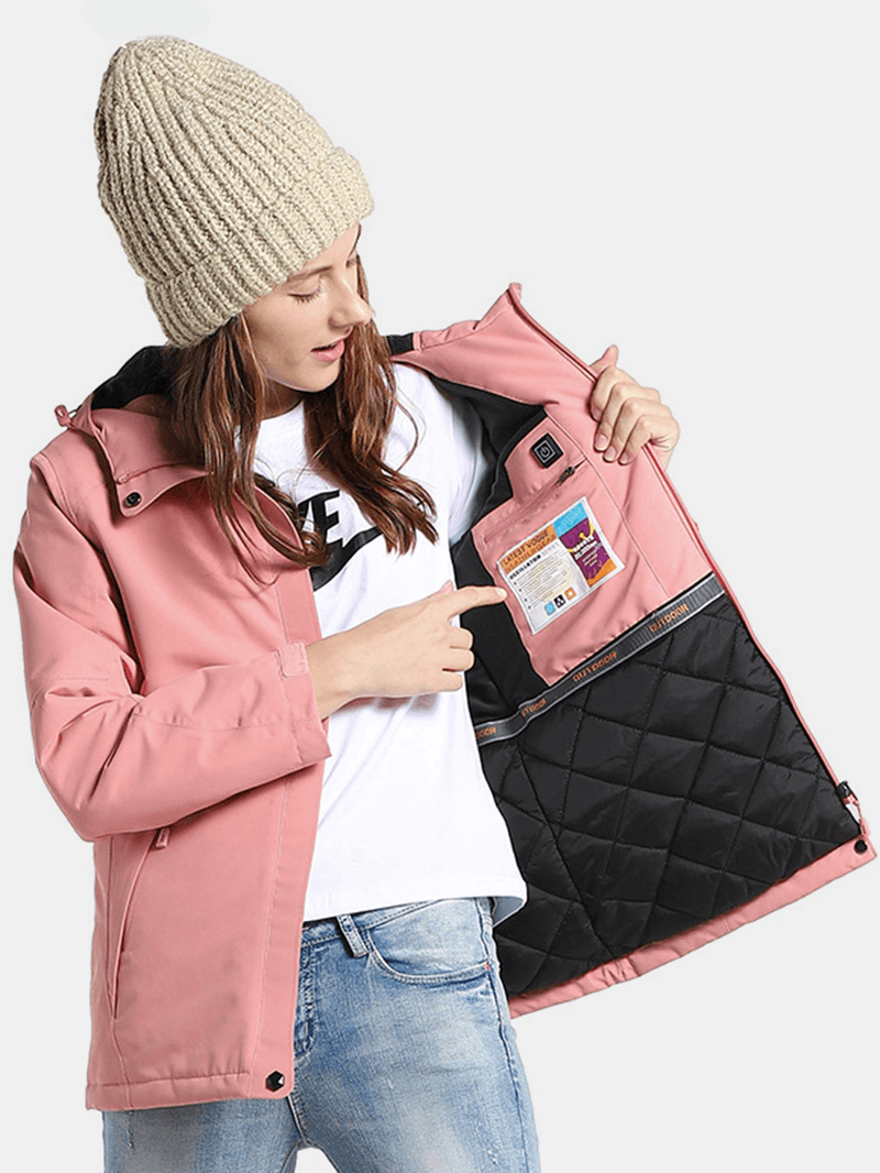 Electronic USB Heated Jacket Intelligent Heating Coats - MRSLM