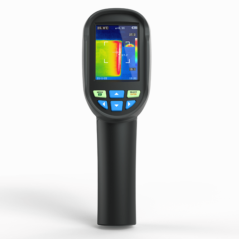 HT-03 80*60 Pixel Infrared Thermal Imager -20~300°C Industrial Thermal Imaging Camera 2.4'' TFT Handheld Thermometer - MRSLM