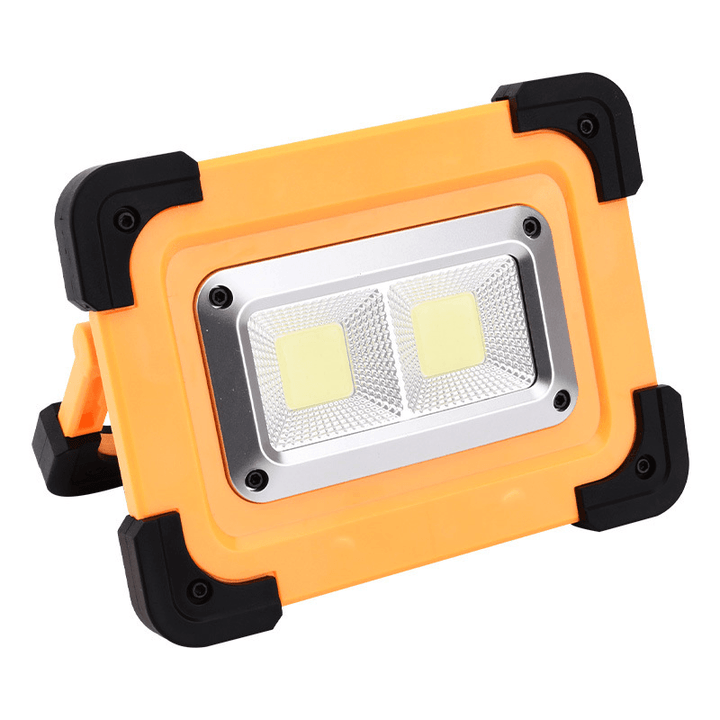 XANES® COB/LED USB Solar Charging Camping Light Waterproof 4 Modes 180° Handle Adjustable Spotlight Searchlight Emergency Lantern - MRSLM