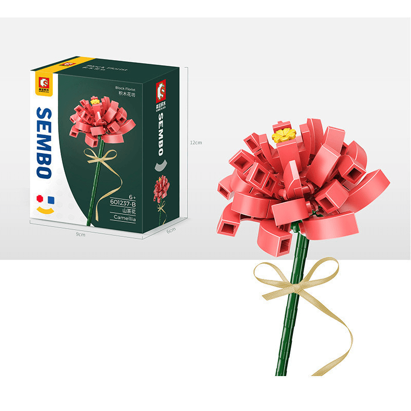 Bouquet Assembled Puzzle Building Block Toy - MRSLM