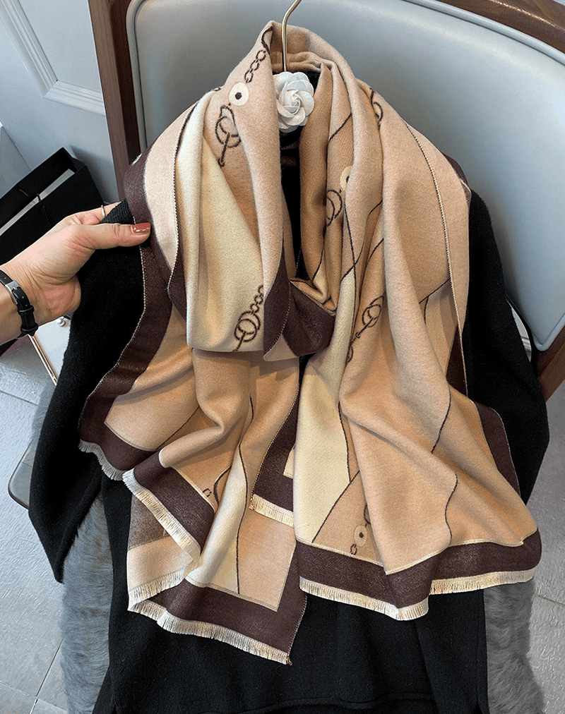 Fashion Cashmere Double-Sided Thickened Women'S Scarf - MRSLM