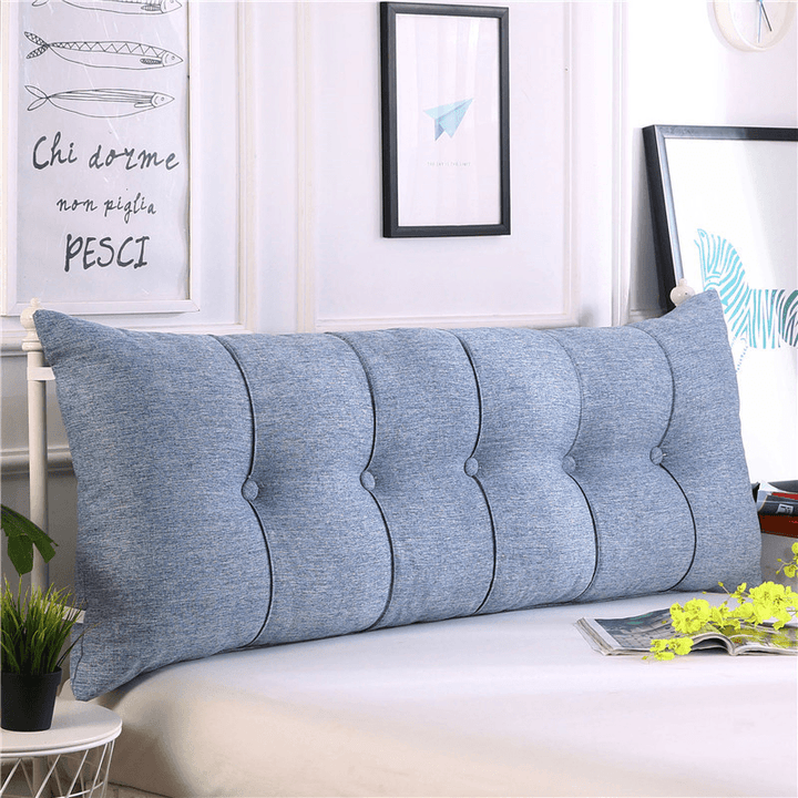 150X60X20Cm Cushion Long Cushion Backrest Pillows Bed Cotton Pillow Soft Cushion - MRSLM