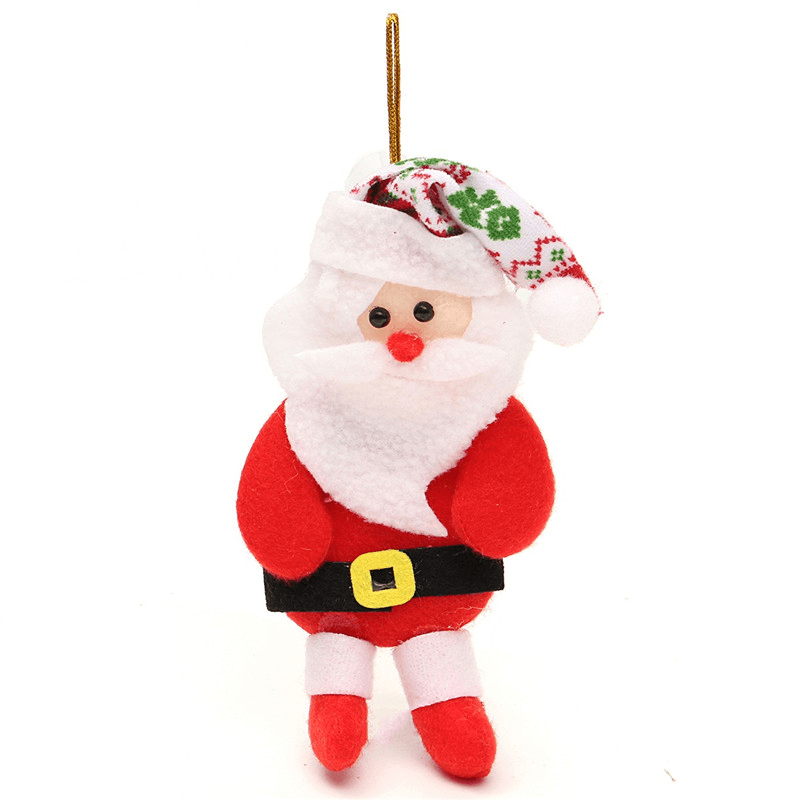 Snowman Bear Elk Ornament Christmas Classical Tree Decoration Home Decor - MRSLM