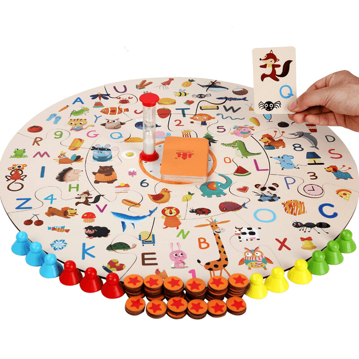 Little Detective Finds Picture Toys, Children Educational Development of Parent Child Interactive Table Games - MRSLM